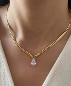 Hawai Statement Diamond Necklace✨